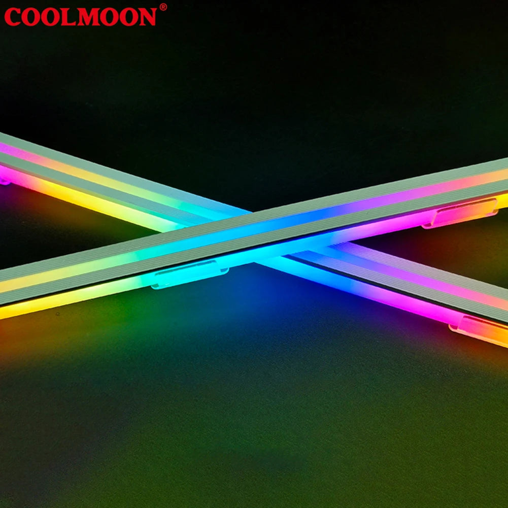 5V 3Pin 4Pin Flexible Light Bar ARGB AURA SYNC 26LED Flexible Lamp Strip Computer Accessories PC Chassis Strip Silicone for ASUS