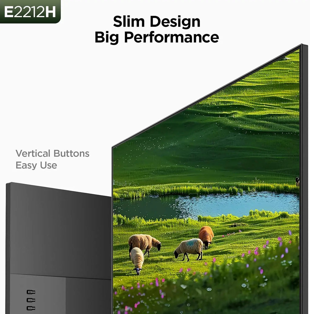 22 Inch FHD 1080P 120Hz Gaming Monitor, VA Panel, Adaptive Sync, VESA Compatible