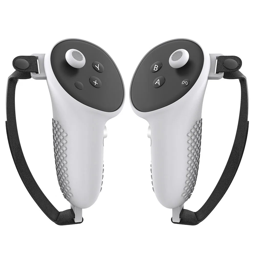 VR Controller Silicone Protective Cover Handle Grip Shell Full Protective For Meta Quest 3 VR Accessories