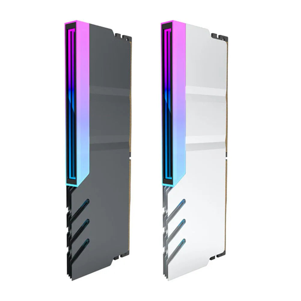 Memory Module Radiator DDR4 DDR5 Ram Cooler Radiator 5V 3PIN ARGB AURA Sync Aluminum Alloy Heat-resistance Computer Accessories